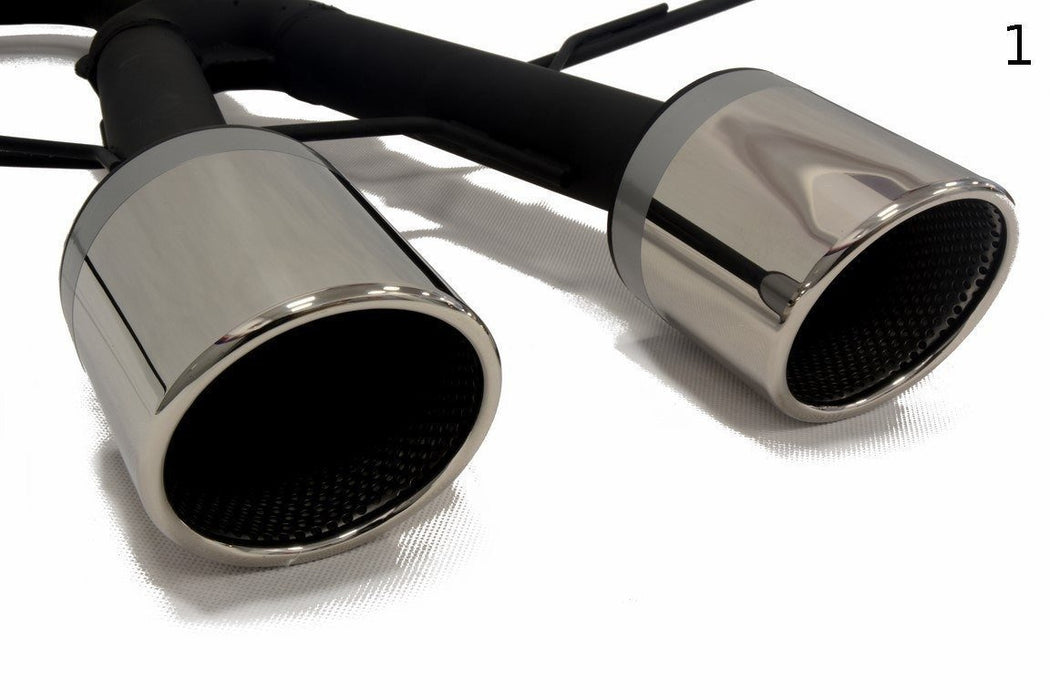 SPORTS EXHAUST TIPS VOLKSWAGEN GOLF 5, GOLF 6 AND SCIROCCO-ZZ102X