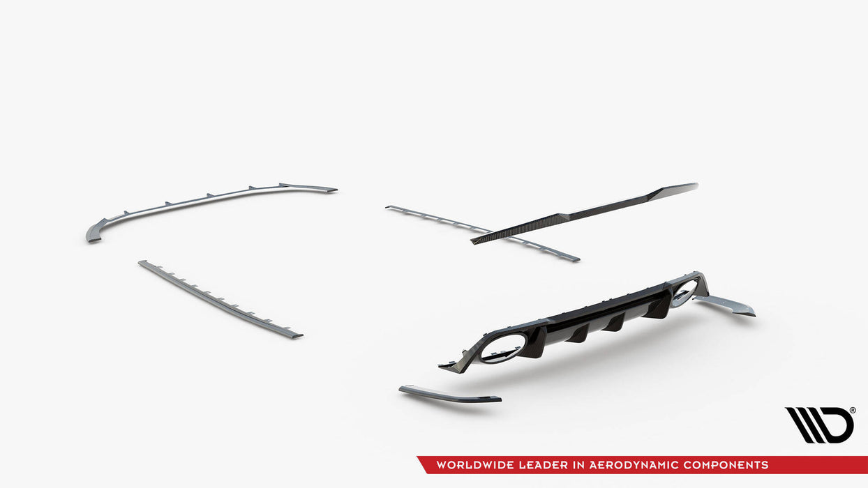 Set od Prepreg Carbon Splitters Audi RS3 8Y Sedan