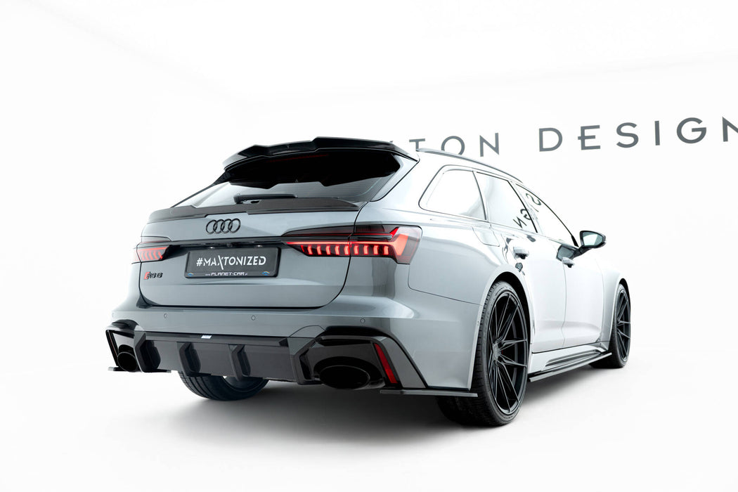 Set of Prepreg Carbon Fiber Splitters Audi RS6 C8 / C8 Facelift