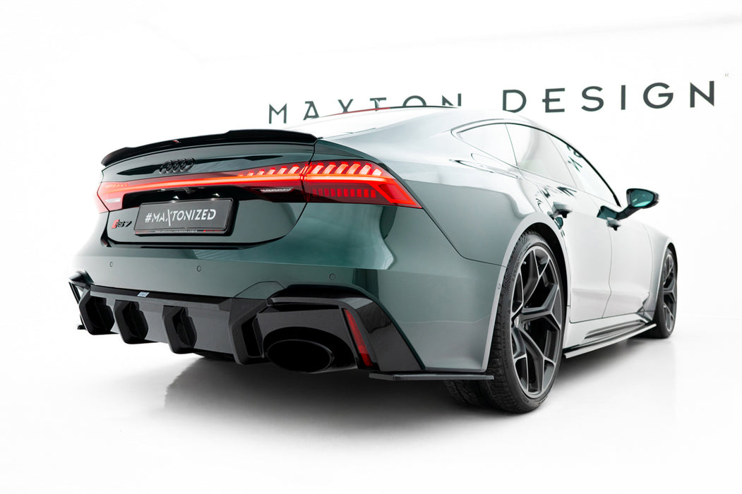 Set of Prepreg Carbon Fiber Splitters Audi RS7 C8
