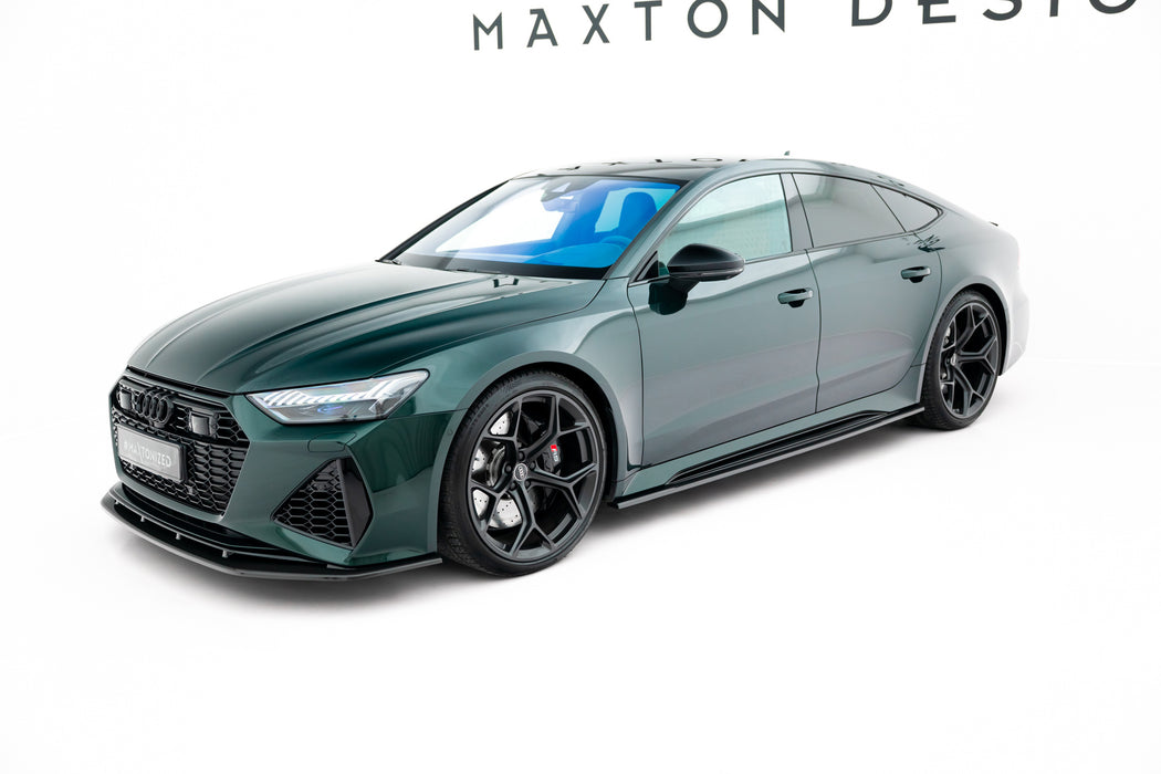 Set of Prepreg Carbon Fiber Splitters Audi RS7 C8