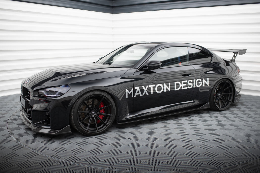 Set of Prepreg Carbon Fiber Splitters BMW M2 G87