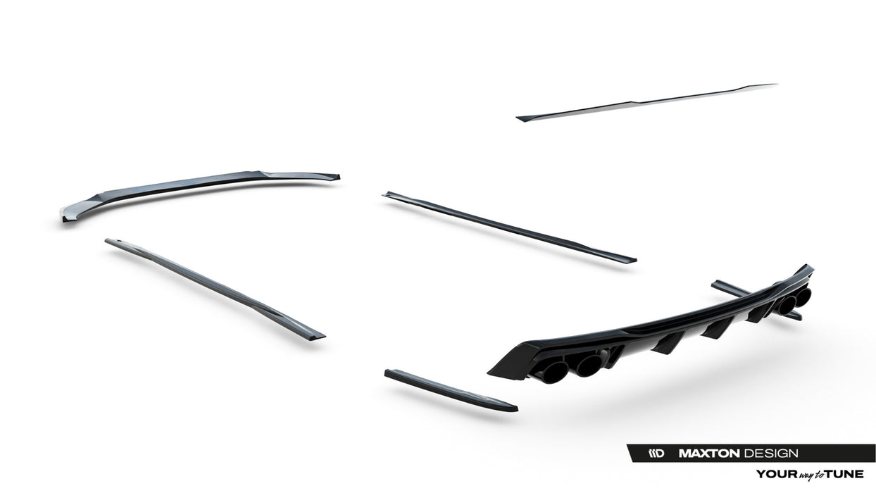 Set of Splitters Audi A6 S-Line Sedan / S6 Sedan C8