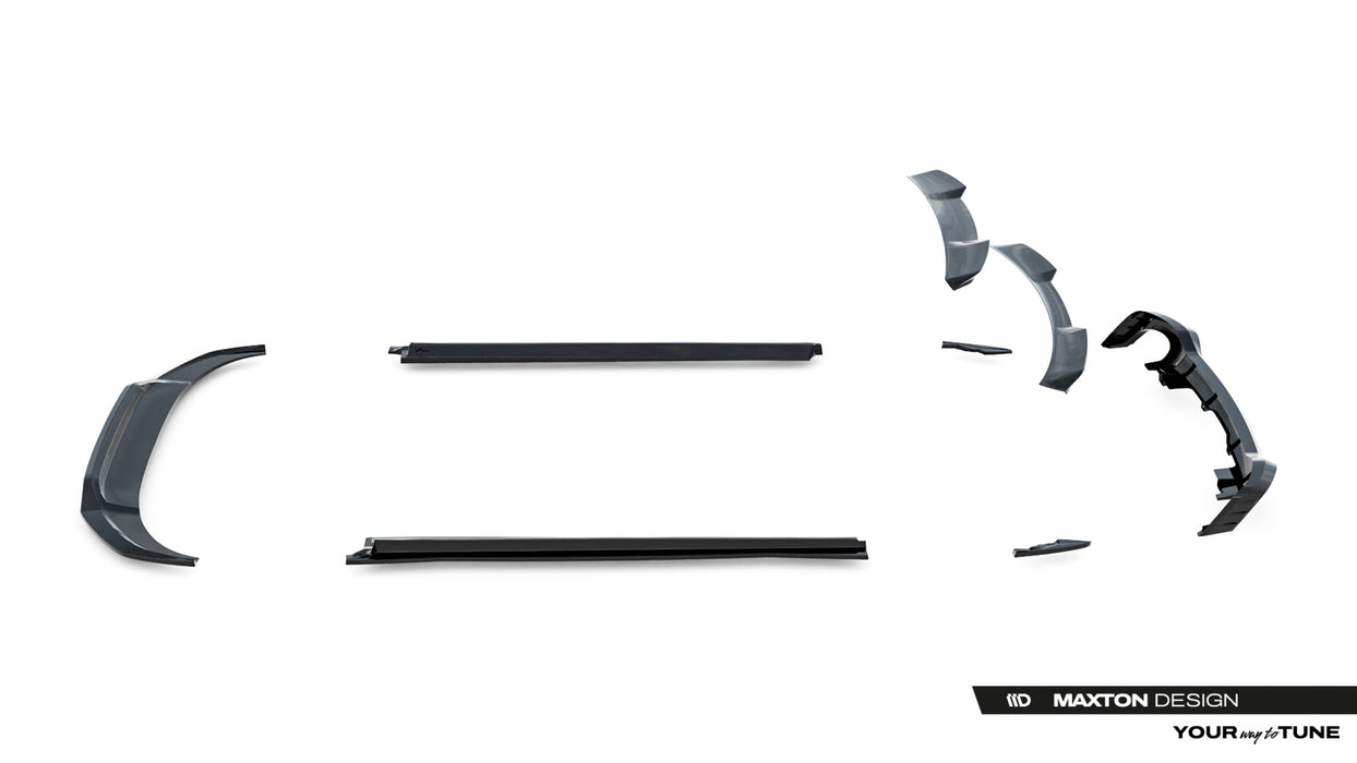 Set of Splitters Audi RSQ8 Mk1