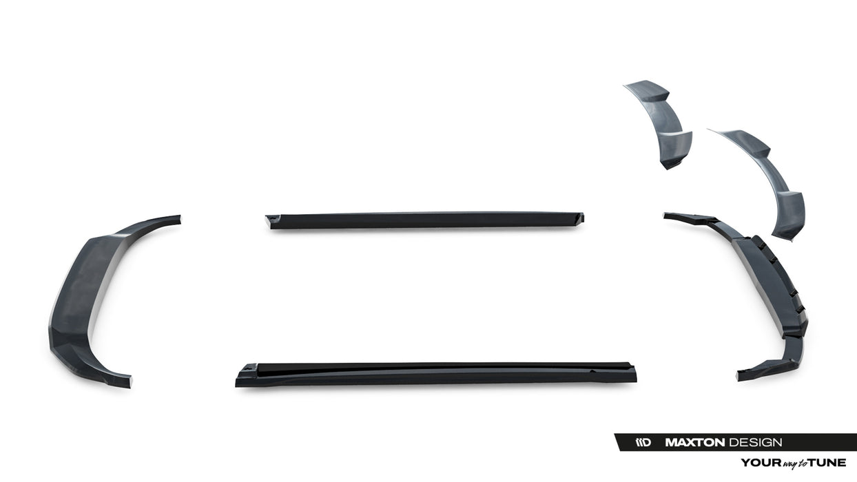 Set of Splitters Audi SQ8 / Q8 S-Line Mk1 Facelift
