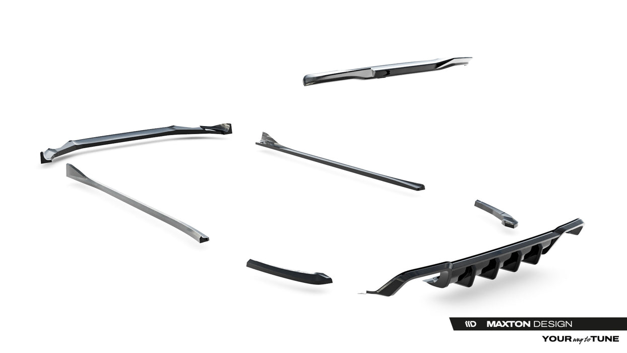 Set of Splitters BMW X3 M F97 Facelift