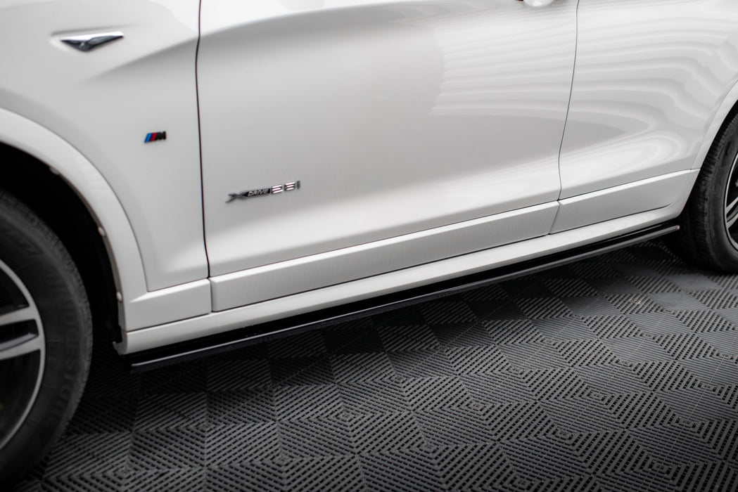 Set of Splitters BMW X3 M-Pack F25 Facelift