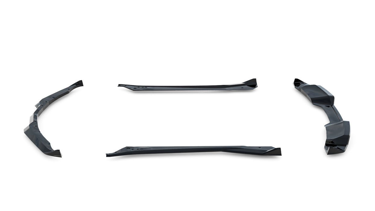 Set of Splitters Chevrolet Corvette Stingray C7