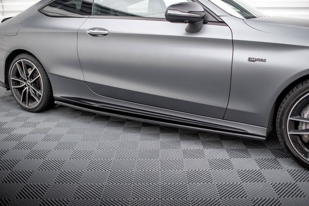 Set of Splitters Mercedes-AMG C43 Coupe C205 Facelift