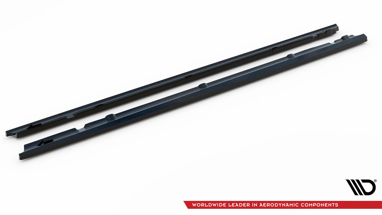 Set of Splitters Mercedes-Benz C AMG-Line Sedan / Estate W205 Facelift / S205 Facelift