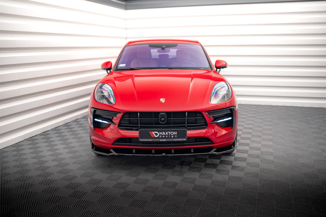 Set of Splitters Porsche Macan GTS / Sport Design Mk1 Facelift