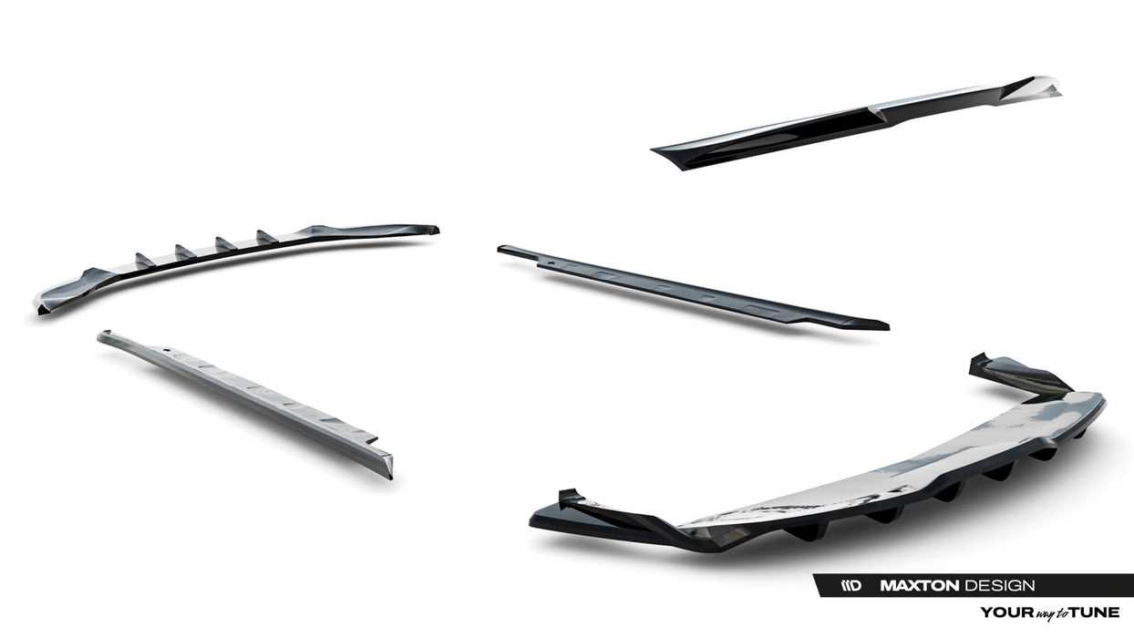 Set of Splitters Tesla Model S Plaid Mk1 Facelift