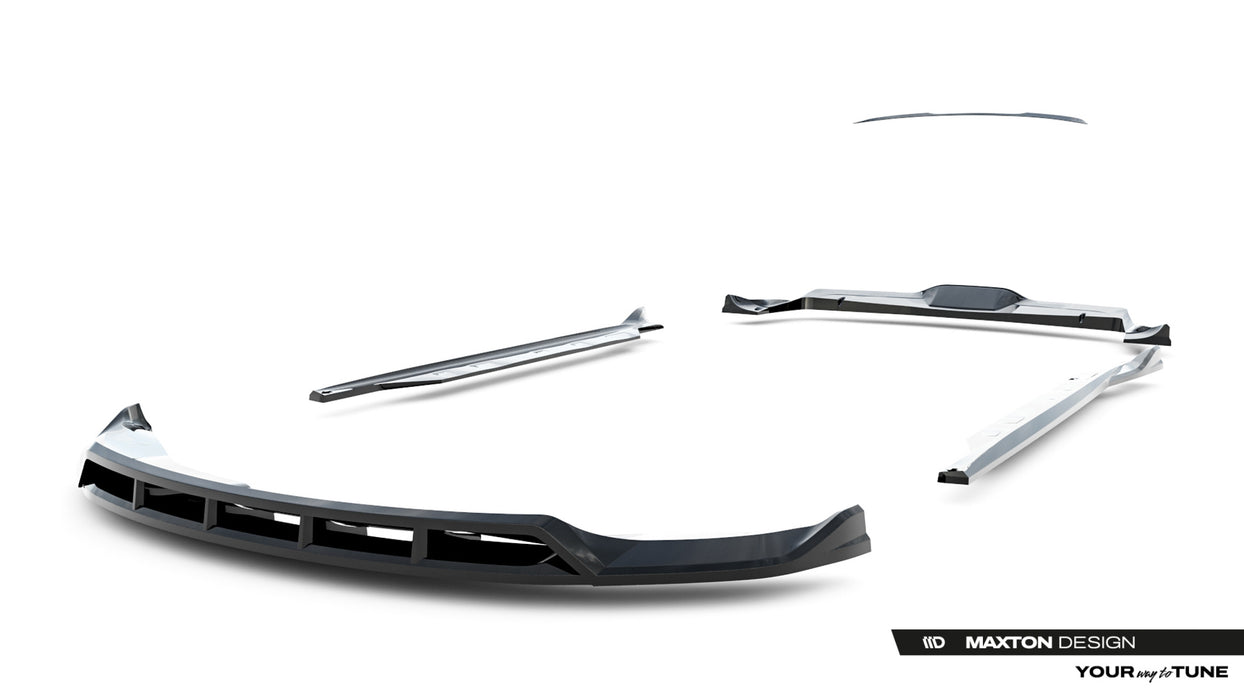 Set of Splitters Tesla Model X Mk1 Facelift