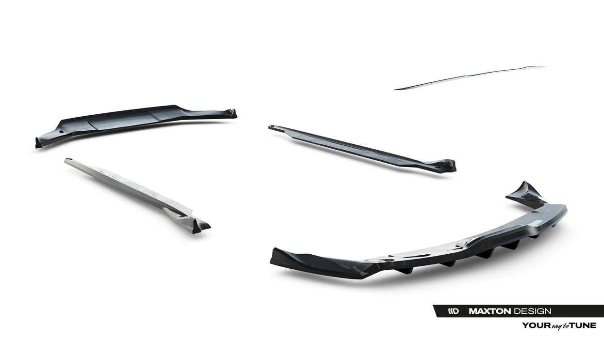 Set of Splitters Tesla Model X Mk1 Facelift
