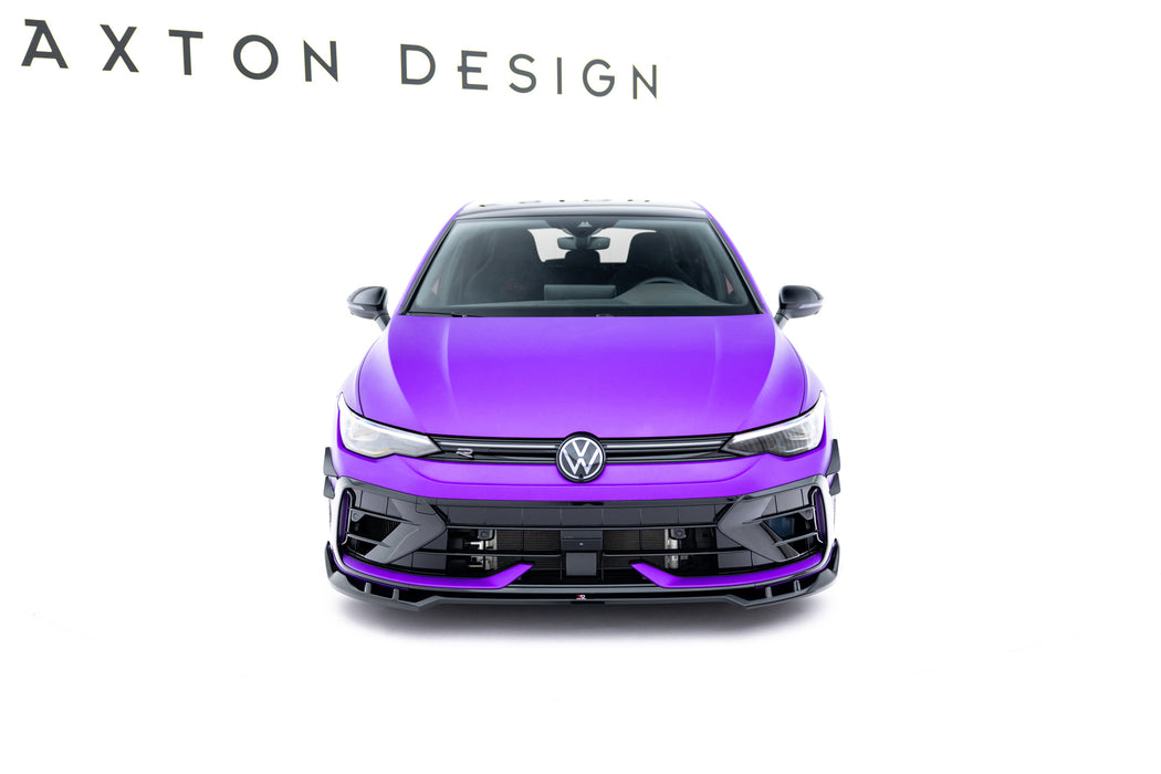 Set of Splitters V.1 Volkswagen Golf R Hatchback Mk8 Facelift