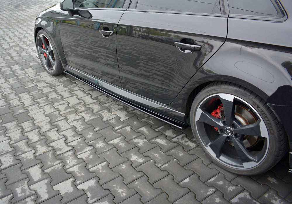 Side Skirts Diffusers Audi RS3 8V FL Sportback