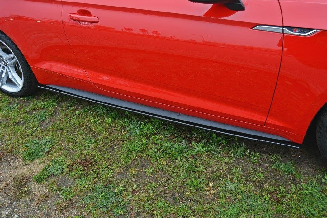 Side Skirts Diffusers Audi S5 / A5 S-Line F5 Coupe-AU-A5-2-SLINE-SD1G