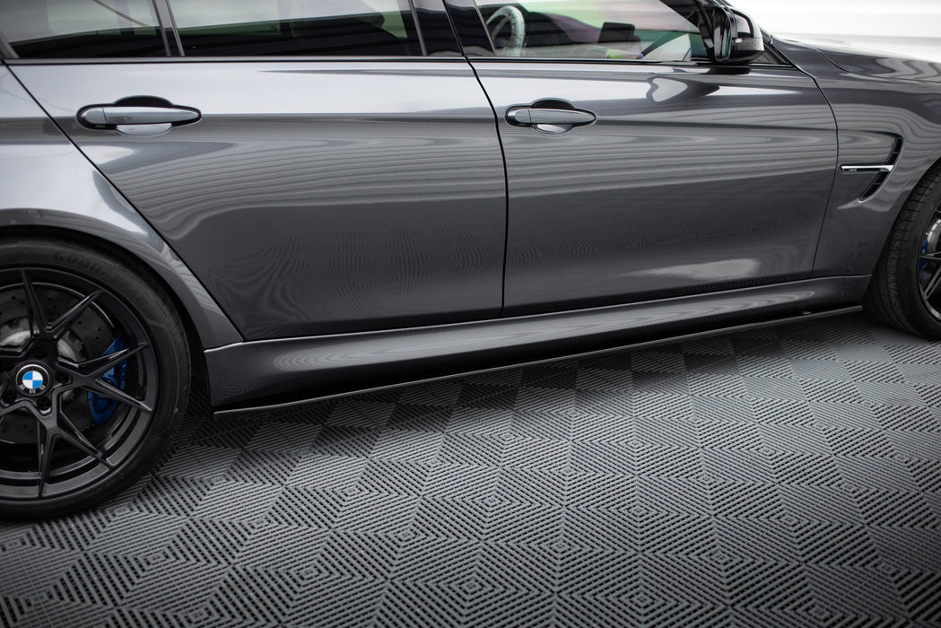 Side Skirts Diffusers BMW M3 F80-BM-3-80-M-SD1G
