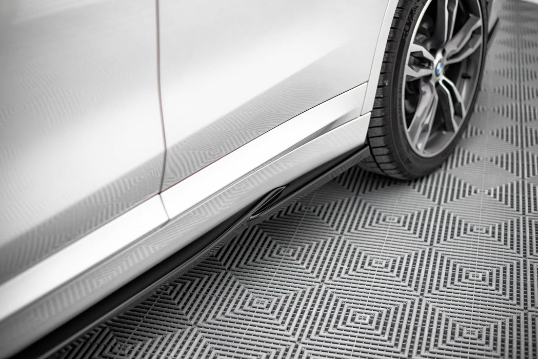Side Skirts Diffusers BMW X1 M-Pack F48 / F48 Facelift
