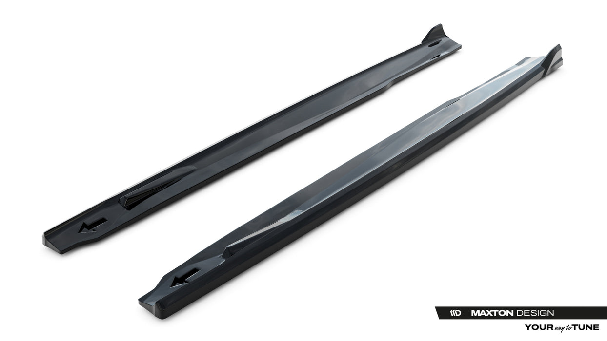 Side Skirts Diffusers V.2 BMW X6 M F96 / X6 M-Pack G06