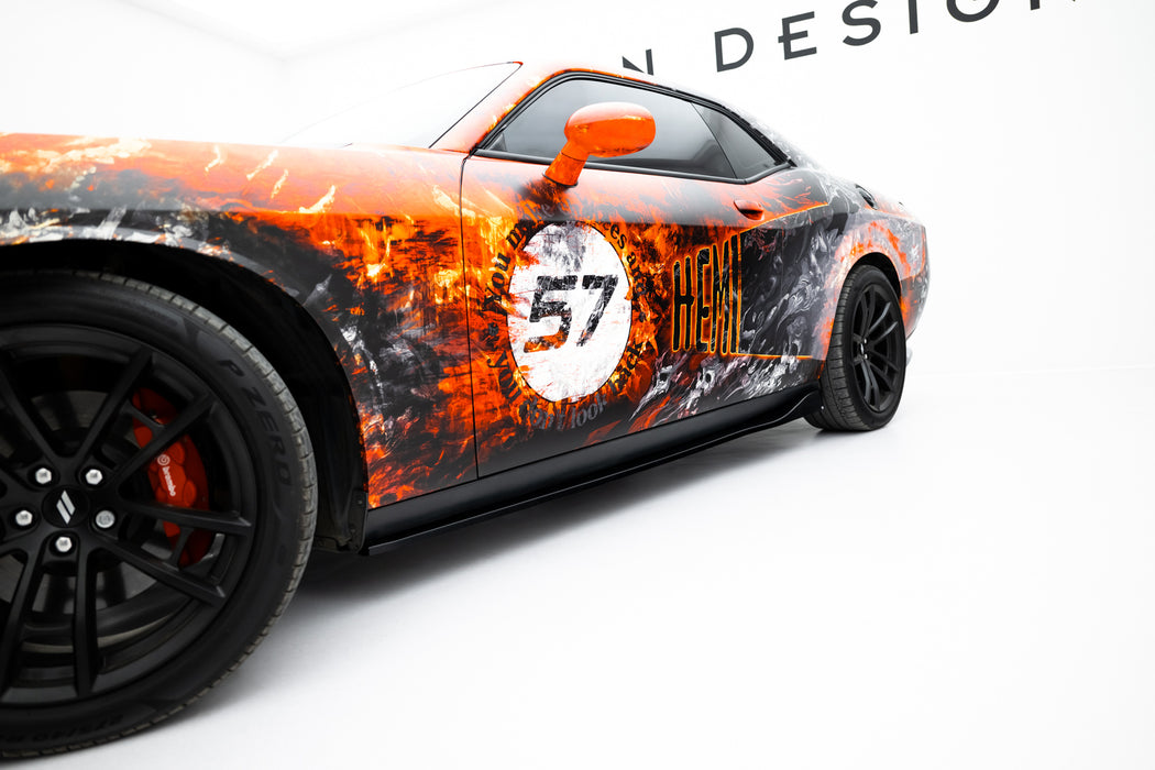 Side Skirts Diffusers Dodge Challenger RT Mk3 Facelift