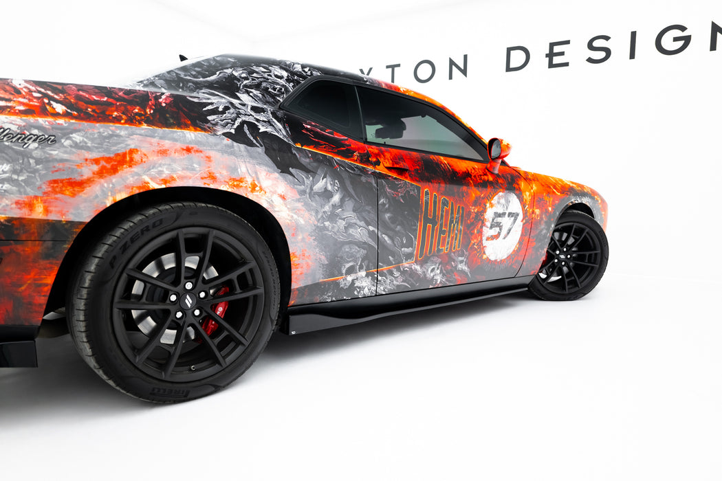 Side Skirts Diffusers Dodge Challenger RT Mk3 Facelift