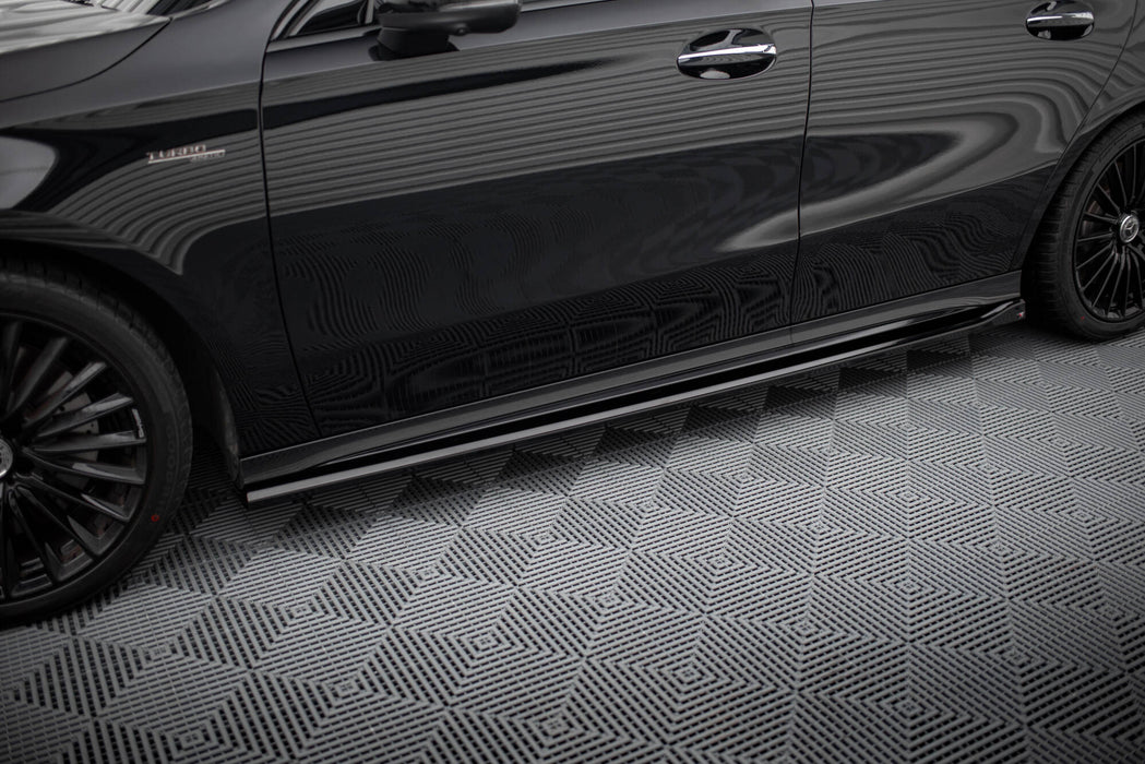 Side Skirts Diffusers Mercedes-AMG A35 / A AMG-Line W177 Facelift