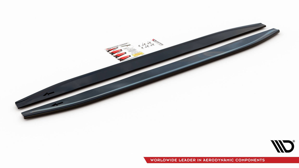 Side Skirts Diffusers Mercedes-AMG / AMG-Line GLE Coupe  C167 / C167 Facelift-ME-GLE-C167-AMG-SD1G