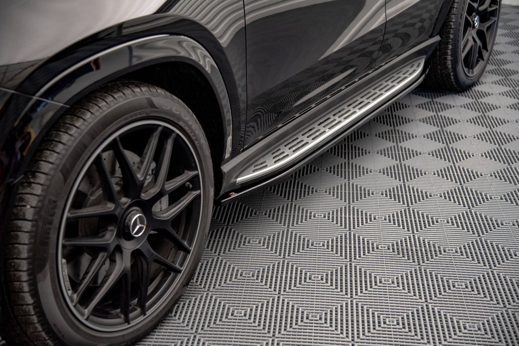 Side Skirts Diffusers Mercedes-AMG / AMG-Line GLE Coupe  C167 / C167 Facelift-ME-GLE-C167-AMG-SD1G