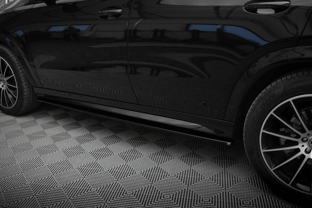 Side Skirts Diffusers Mercedes-AMG / AMG-Line GLE Coupe  C167 / C167 Facelift-ME-GLE-C167-AMGLINE-SD1G