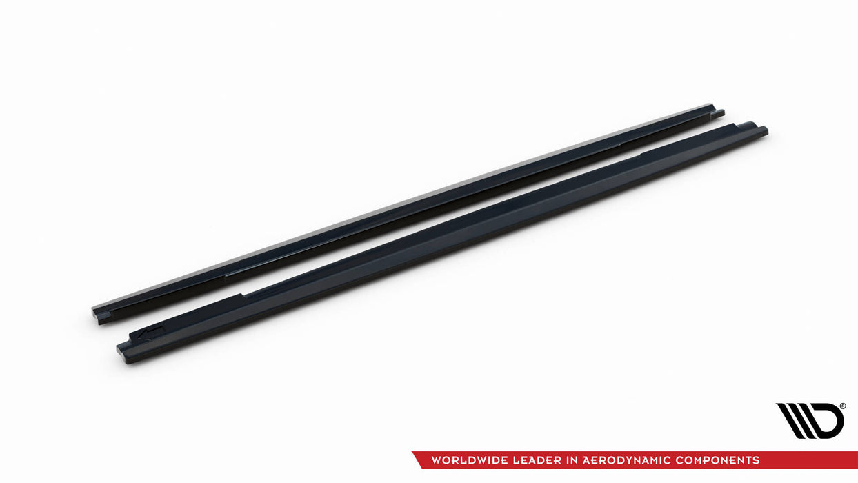 Side Skirts Diffusers Mercedes-AMG / AMG-Line GLE Coupe  C167 / C167 Facelift-ME-GLE-C167-AMGLINE-SD1G