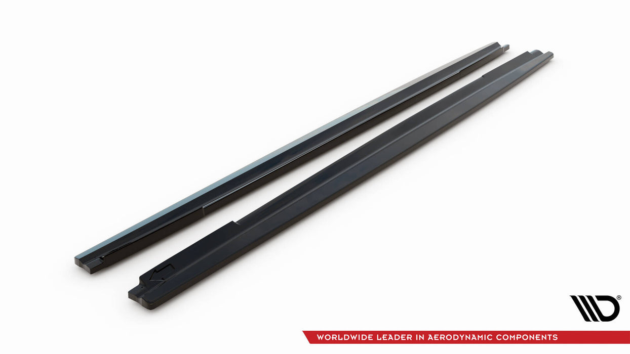 Side Skirts Diffusers Mercedes-AMG / AMG-Line GLE Coupe  C167 / C167 Facelift-ME-GLE-C167-AMGLINE-SD1G