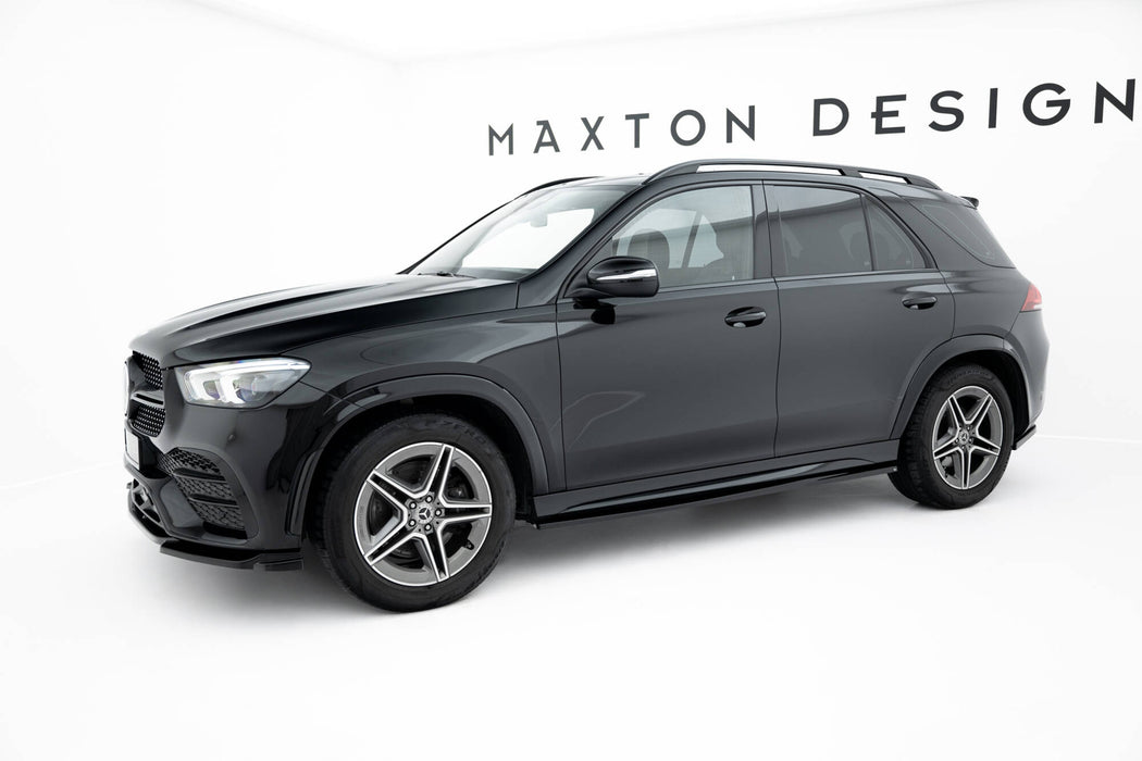 Side Skirts Diffusers Mercedes-AMG / AMG-Line GLE SUV W167 / W167 Facelift-ME-GLE-X167-AMGLINE-SD2G