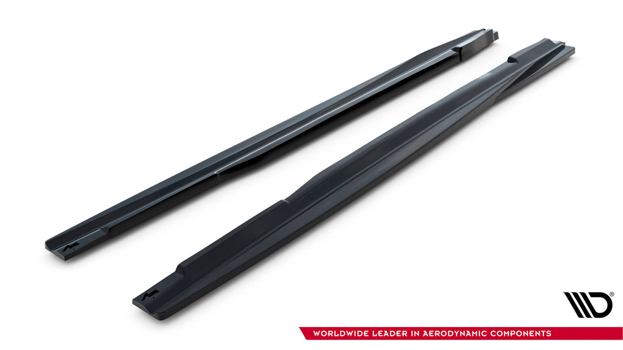 Side Skirts Diffusers Mercedes-AMG / AMG-Line GLE SUV W167 / W167 Facelift-ME-GLE-X167-AMGLINE-SD2G