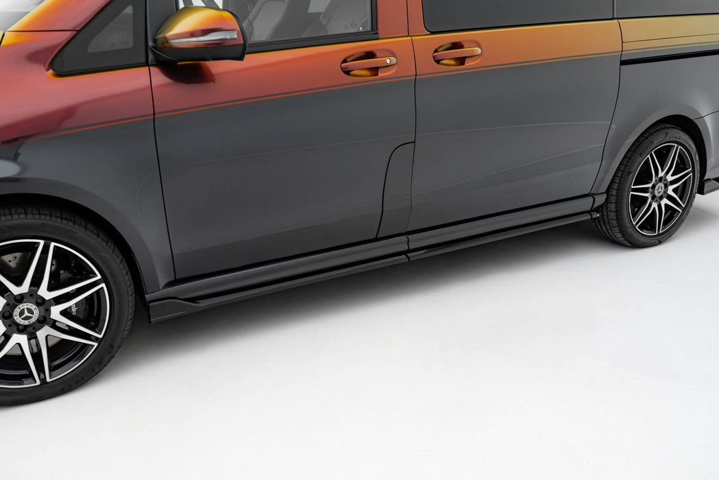 Side Skirts Diffusers Mercedes-Benz V-Class Long AMG-Line W447 Facelift 2