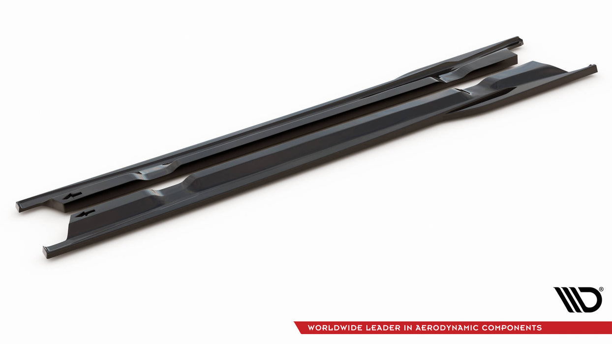 Side Skirts Diffusers Nissan GTR R35 Facelift-NI-GTR-4F2-SD1G