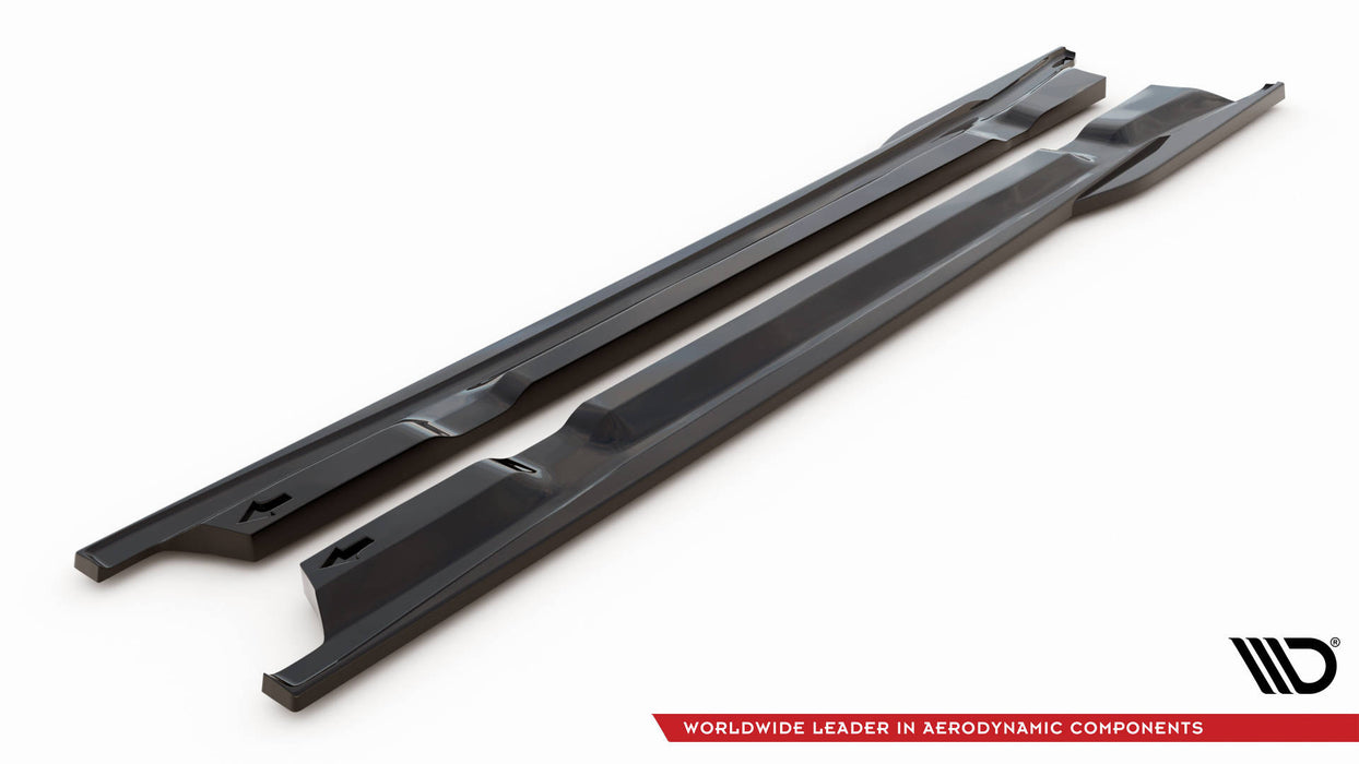Side Skirts Diffusers Nissan GTR R35 Facelift-NI-GTR-4F2-SD1G