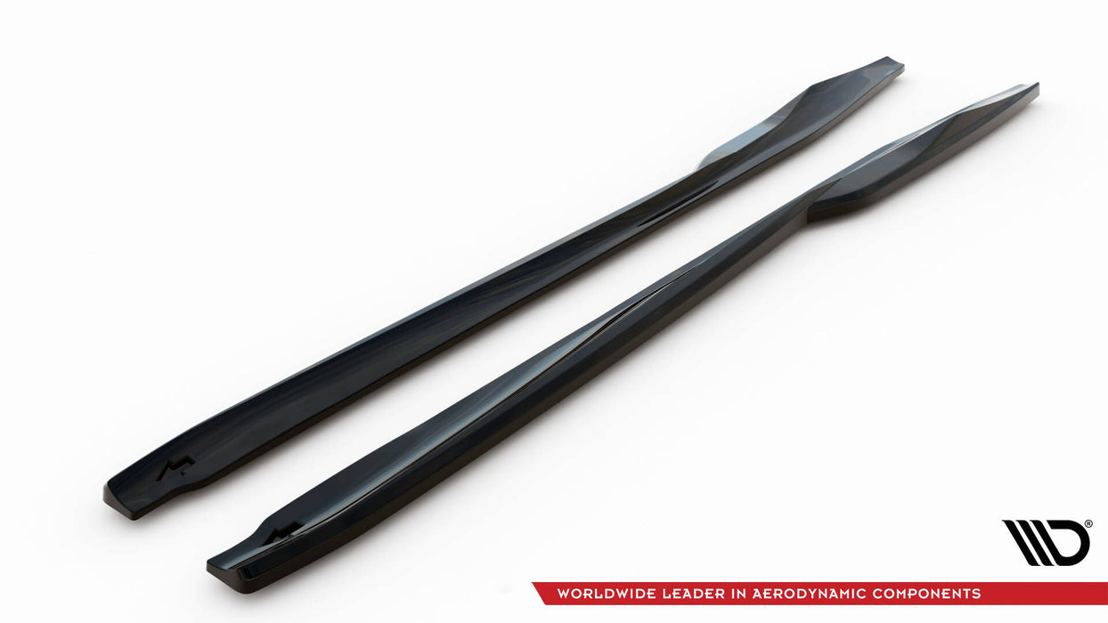 Side Skirts Diffusers Nissan GTR R35 Facelift-NI-GTR-4F3-SD1G