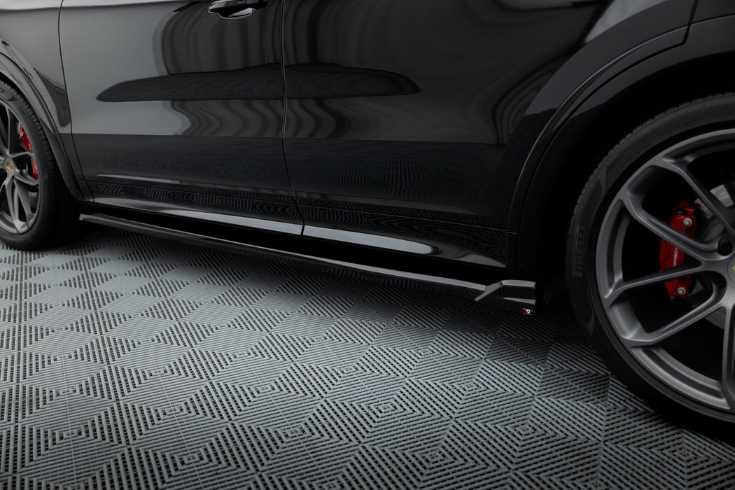 Side Skirts Diffusers Porsche Cayenne Coupe / SUV Mk3 - Harrys Euro