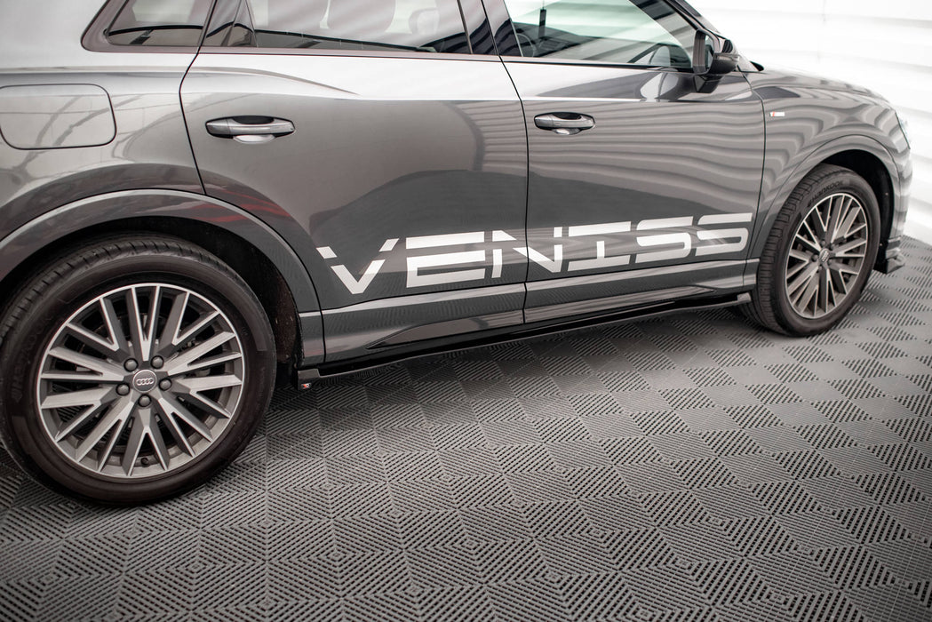 Side Skirts Diffusers V.1 Audi Q3 S-Line SUV / RSQ3 SUV F3