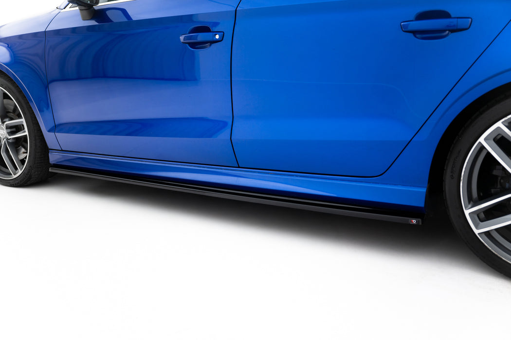 Side Skirts Diffusers V.1 Audi S3 / A3 S-Line 8V / 8V FL Sedan - Harrys Euro