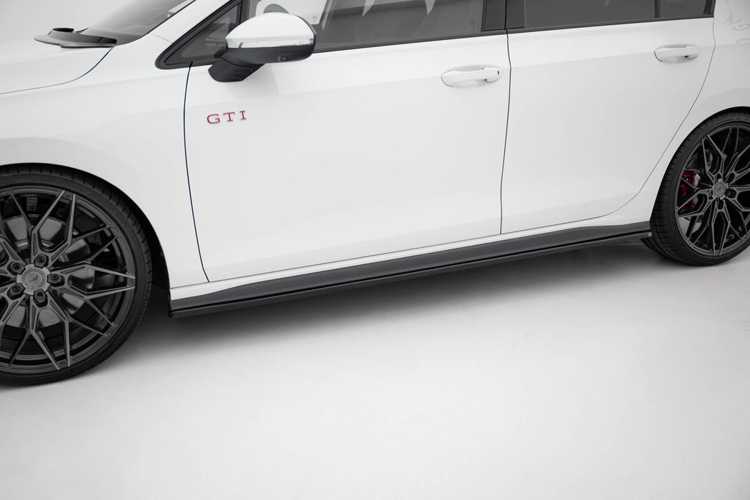 Side Skirts Diffusers V.1 Volkswagen Golf GTI / GTE / GTI Clubsport / GTD / R-Line Mk8
