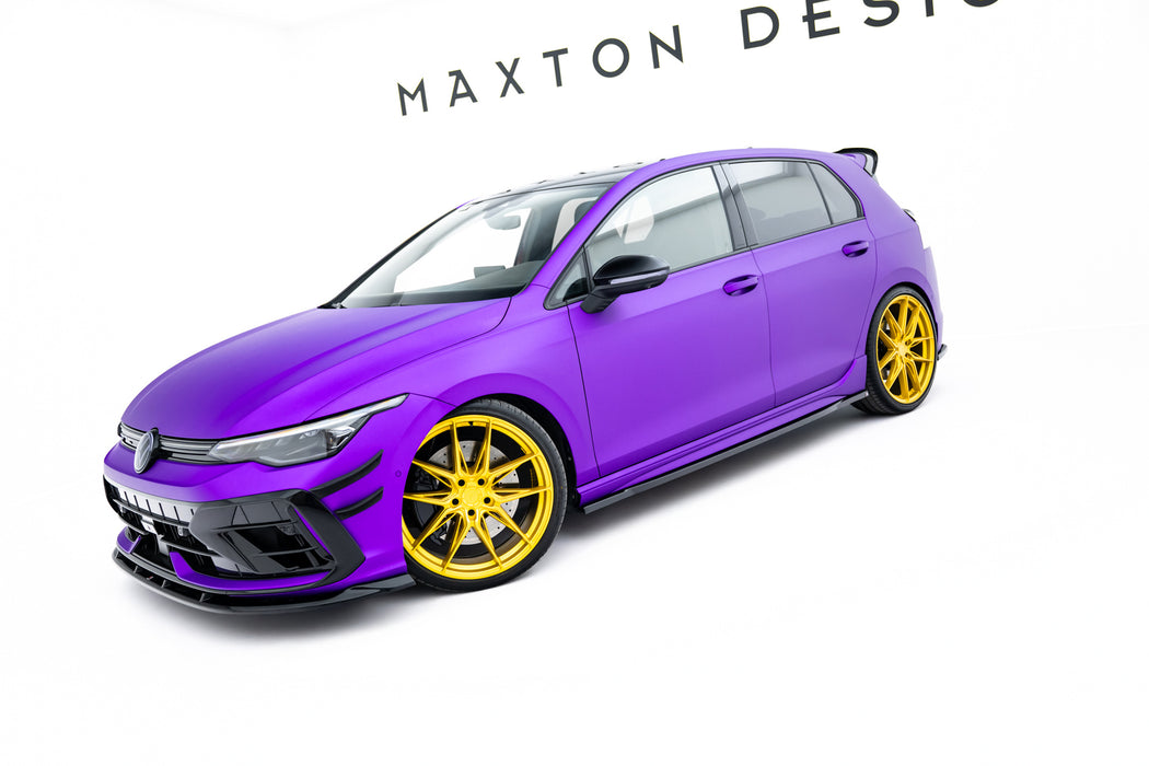 Side Skirts Diffusers V.1 Volkswagen Golf R Hatchback Mk8