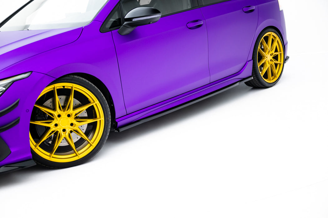 Side Skirts Diffusers V.1 Volkswagen Golf R Hatchback Mk8