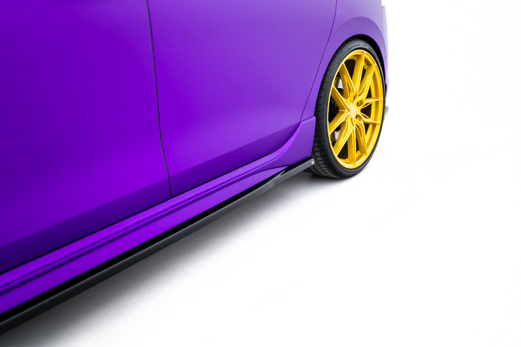 Side Skirts Diffusers V.1 Volkswagen Golf R Hatchback Mk8
