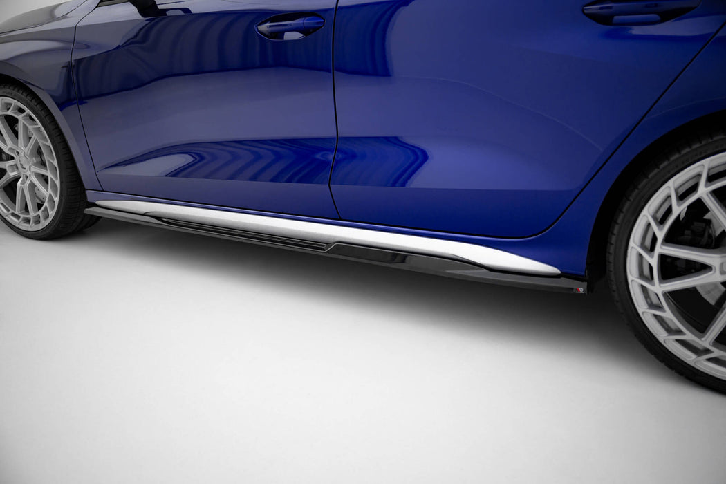 Side Skirts Diffusers V.2 Audi S3 Sportback / A3 S-line Sportback  8Y Facelift
