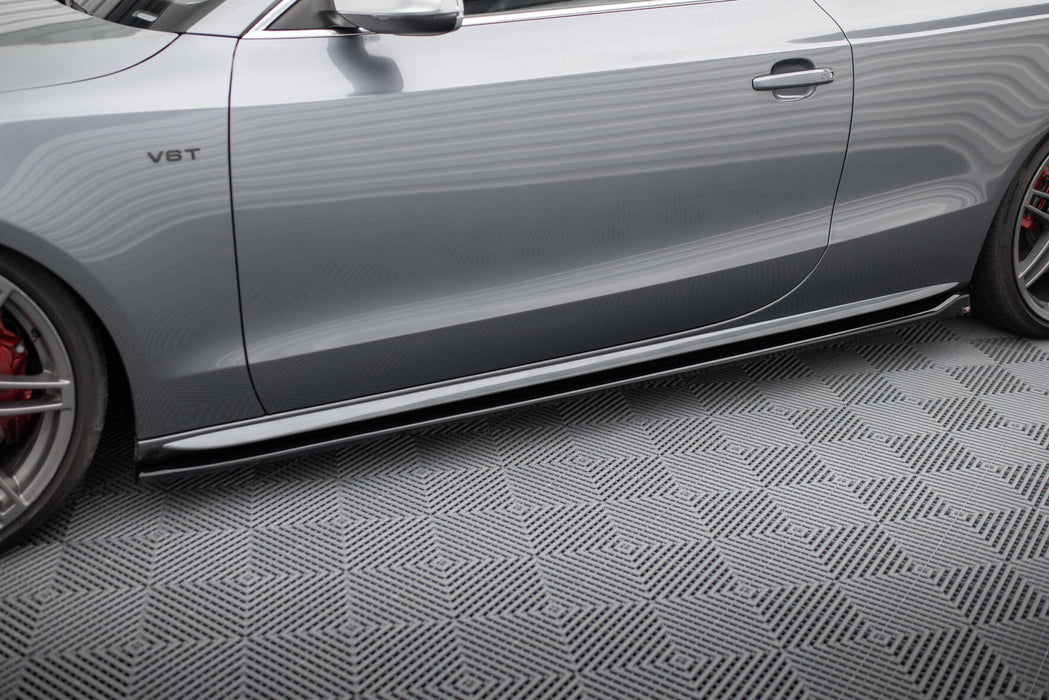 Side Skirts Diffusers V.2 Audi S5 / A5 S-Line Coupe 8T / 8T Facelift
