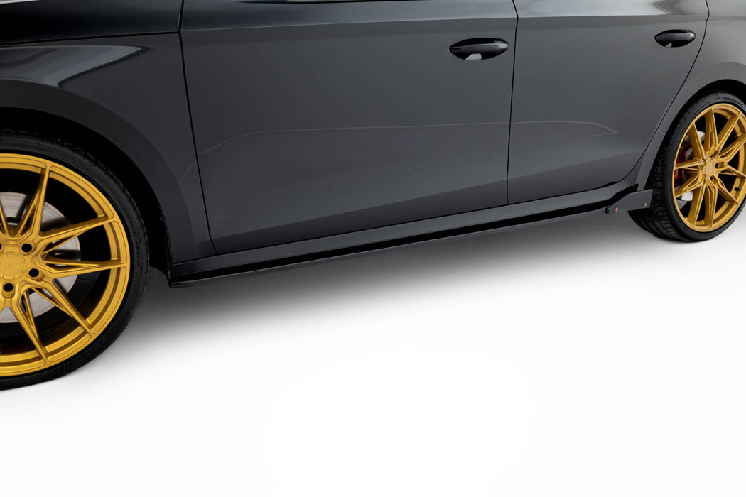Side Skirts Diffusers V.2 + Flaps Skoda Octavia RS Liftback / Combi Mk4
