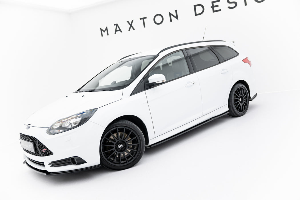 Side Skirts Diffusers V.2 Ford Focus ST Mk3