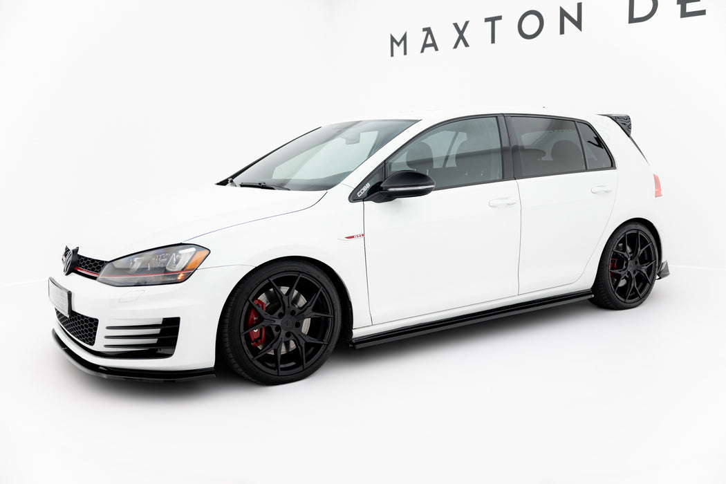Side Skirts Diffusers V.2 VW Golf 7 GTI (narrow)
